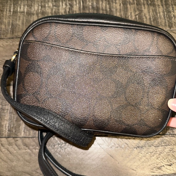 Coach Jamie Camera Black and Brown Crossbody Bag🌷 - Picture 13 of 15
